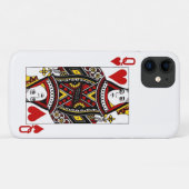 Königin des Herzens Case-Mate iPhone Hülle (Rückseite (Horizontal))