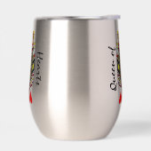 Königin des Herzens Design Thermal Wine Tumbler (Links)