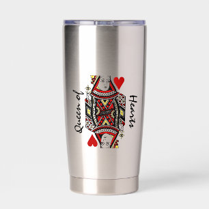 Königin des Herzens Design Thermal Wine Tumbler Thermobecher