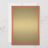 Königin des Herzens Einladung (Rückseite)