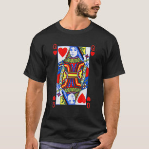 Königin des Herzens Funny Valentine Day T-Shirt   