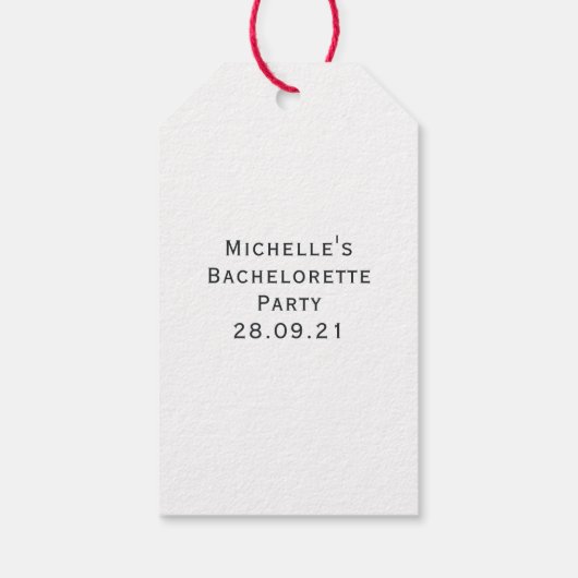 Königin des Herzens Geschenkanhänger (Rückseite)