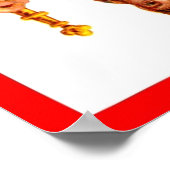 Königin des Herzens Jack des Herzens Poster (Ecke)