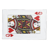 Königin des Herzens Kissenbezug (Rückseite)