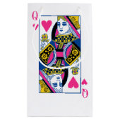 Königin des Herzens Kleine Geschenktüte (Rückseite)