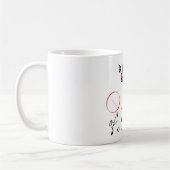 Königin des Herzens Krone Kaffeetasse (Links)