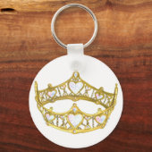 Königin des Herzens kront um den Schlüsselanhänger (Vorderseite)