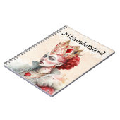 Königin des Herzens - Missverständliches Notebook Notizblock (Linke Seite)