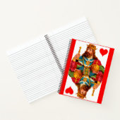 Königin des Herzens Notizblock (Innenseite)