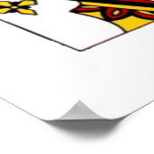 Königin des Herzens Poster (Ecke)