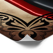 Königin des Herzens Poster (Ecke)