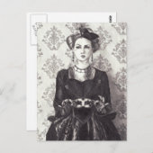 Königin des Herzens - Postkarte (Vorne/Hinten)