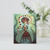 Königin des Herzens Postkarte (Stehend Vorderseite)