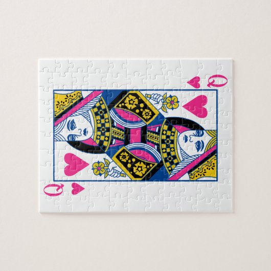 Königin des Herzens Puzzle (Horizontal)