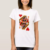 Königin des Herzens T - Shirt (Vorderseite)