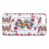 Königin des Herzens und der Blume Case-Mate iPhone Hülle (Rückseite (Horizontal))