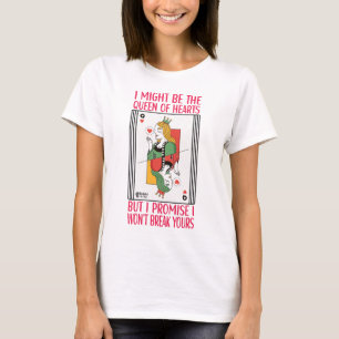 Königin des Herzens Weiß T-Shirt