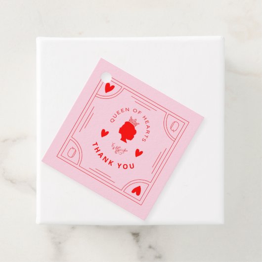 Königin des Herzens zum Geburtstag Geschenkanhänger (Beispiel)