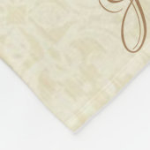 Königin des Himmels Gesegnete Jungfrau Mary Pink R Fleecedecke (Ecke)