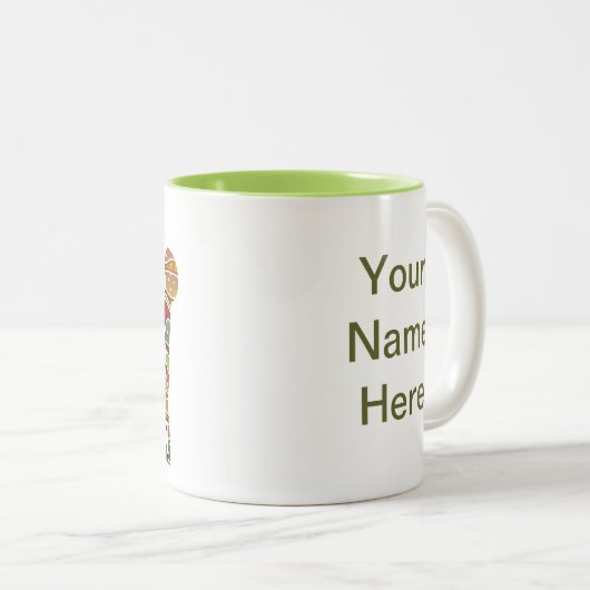 KÖNIGIN DES KÜCHEN-HERBSTES STRIPES TASSEN (VorderseiteRechts)