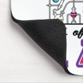 Königin des Labrador Laboratory Technician Scienti Mousepad (Ecke)