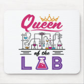Königin des Labrador Laboratory Technician Scienti Mousepad (Vorne)