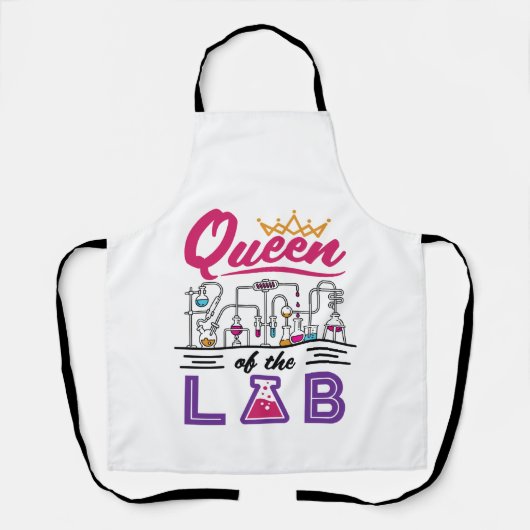 Königin des Labrador Laboratory Technician Scienti Schürze (Vorderseite)