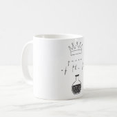 "Königin des Labradors" Kaffee/Tee-Tasse Kaffeetasse (Vorderseite Links)