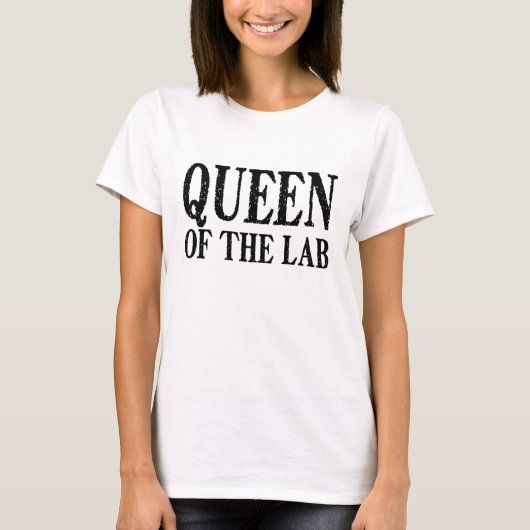 Königin des Labradors T-Shirt (Vorderseite)