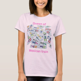 Königin des mexikanischen Zuges T-Shirt
