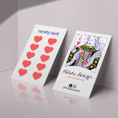 Königin des Niedlichen Haars Stylist Schönheitssal Treuekarte