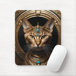 Königin des Nils: Kleopatra die Katze in der Hitze Mousepad