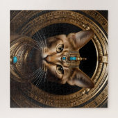 Königin des Nils: Kleopatra die Katze in der Hitze Puzzle (Horizontal)