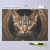 Königin des Nils: Kleopatra die Katze in der Hitze Seidenpapier (Handwerk)