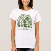 Königin des Personalisierten Gartenbaus T-Shirt (Vorderseite)