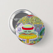 Königin des Pilzvolkes Button (Vorne & Hinten)