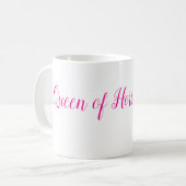 Königin des Reitens Kaffeetasse (Vorderseite Links)