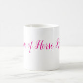 Königin des Reitens Kaffeetasse (Mittel)