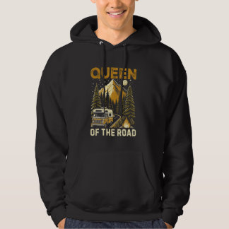 Königin des Road Camping Hoodie