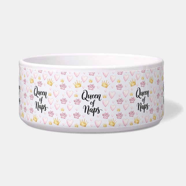 Königin des Schlafens, Hundekugel Napf (Vorderseite)