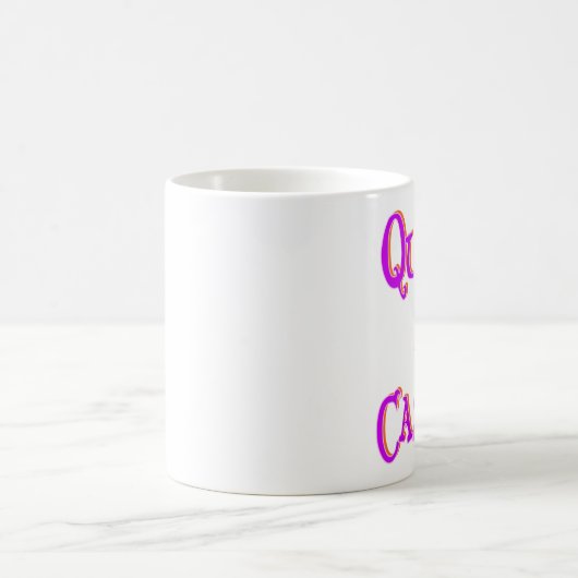 Königin des Schlosses Kaffeetasse (Mittel)