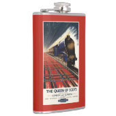 Königin des Schottenpullman-Zugs Flachmann (Rechts)