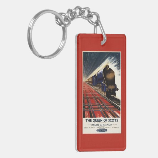 Königin des Schottenpullman-Zugs Schlüsselanhänger (Vorderseite links)