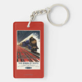 Königin des Schottenpullman-Zugs Schlüsselanhänger (Rückseite)