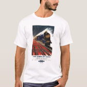 Königin des Schottenpullman-Zugs T-Shirt (Vorderseite)