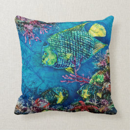 Königin des See-Polyester-Wurfs-Kissens 16" x 16" Kissen