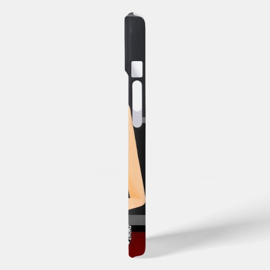 Königin des Spiels - Las Vegas Case-Mate iPhone Hülle (Rückseite / Links)