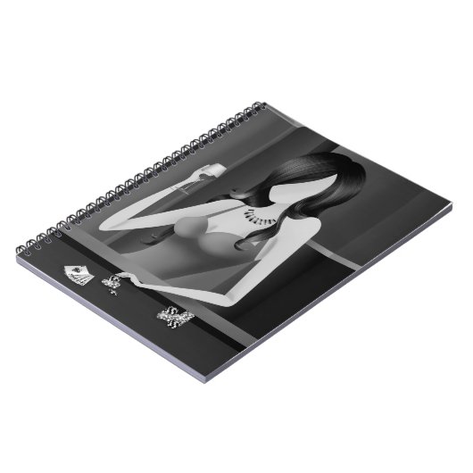 Königin des Spiels - Las Vegas Casino Notizblock (Linke Seite)