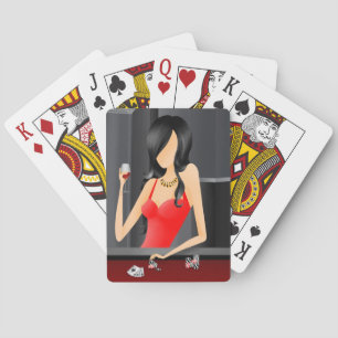 Königin des Spiels - Las Vegas Casino  Spielkarten