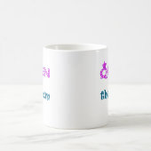 Königin des Strahls Kaffeetasse (Mittel)